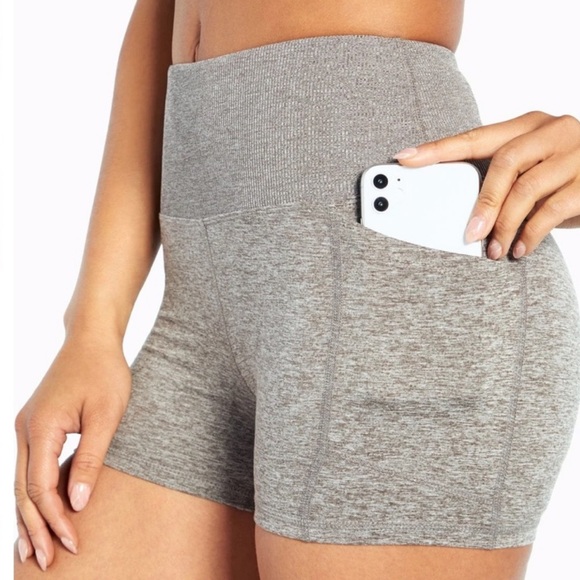 Zobha | Shorts | Nwt Zobha Heather Biker Shorts | Poshmark